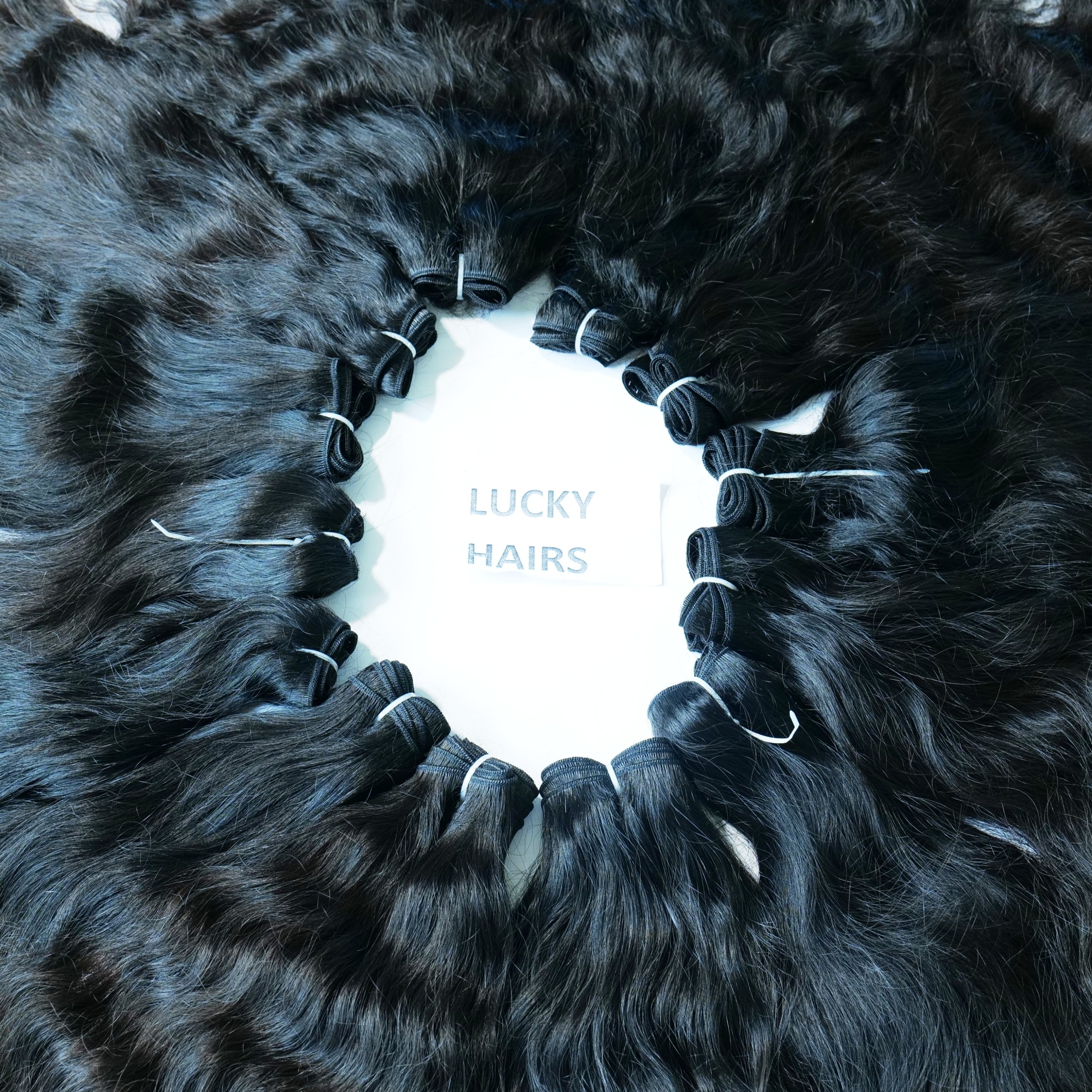 Vendor's Raw Virgin Indian Hair Bundles 100% Remy Human Hair Extensions Natural Curly Straight Body Wave Styles Genius Weft