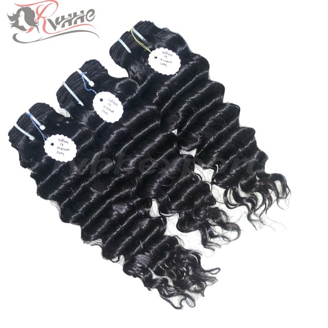 Large Stock Natural Virgin Human Hair Extension Bundles Wholesale Kinky Curly Raw Indian Hair Weft