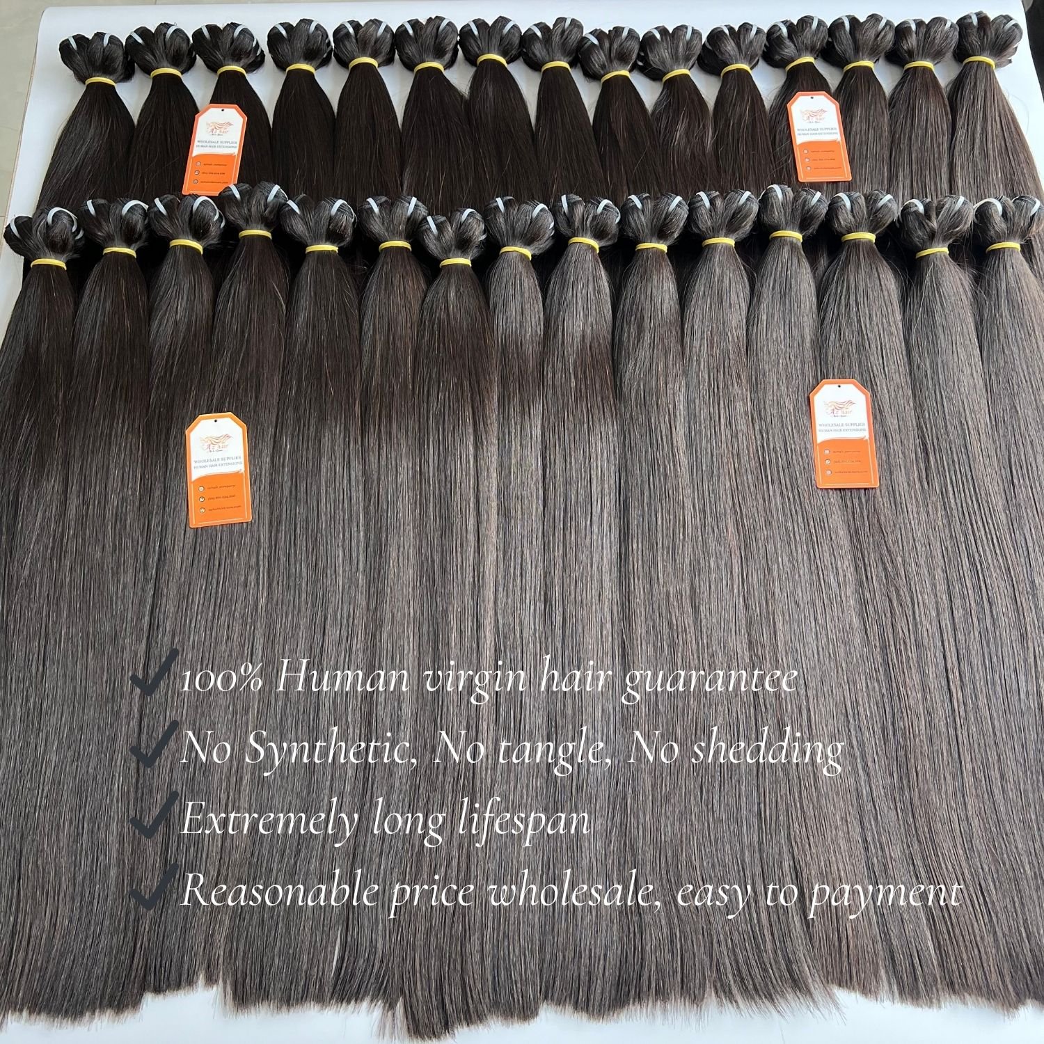Best Sell Factory Wholesale Price Remy Weft Hair Extensions 100% Human Virgin Weft Straight Hair Extensions
