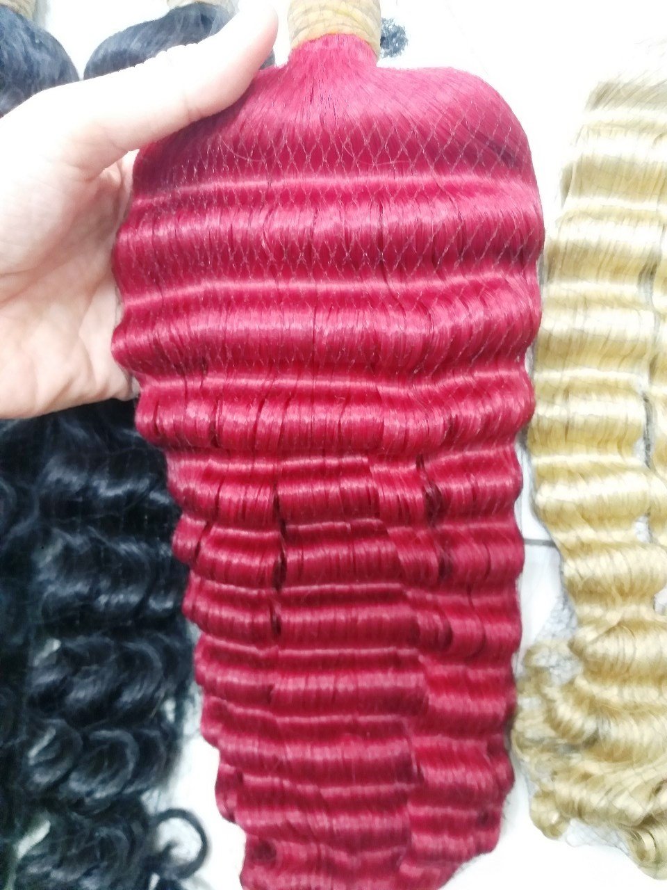 Curly Hair Bulk for making Human Hair Extensions & Wigs Raw Virgin Cuticle Aligned Natural Real Human Hair Double Drawn Cheap