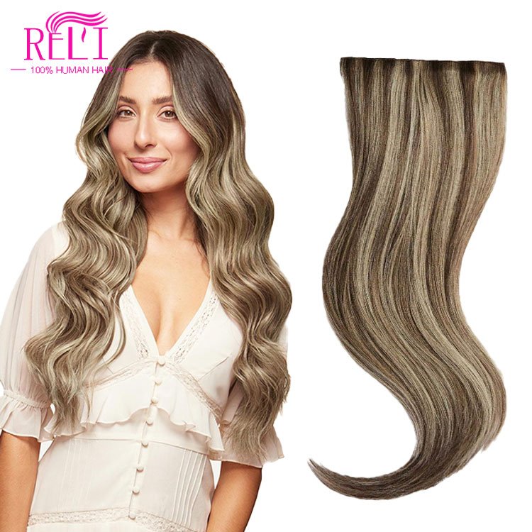 Cheap Ombre For White Women Wholesale Factory Secret humanHair Extension No Clip
