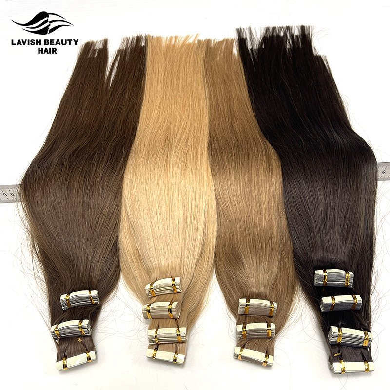 Raw Southeast Asian Grade 12a Virgin Unprocessed Hand Tied Weft Extension 60 Inch 52 Long Hair Wholesale Prices 1 Piece
