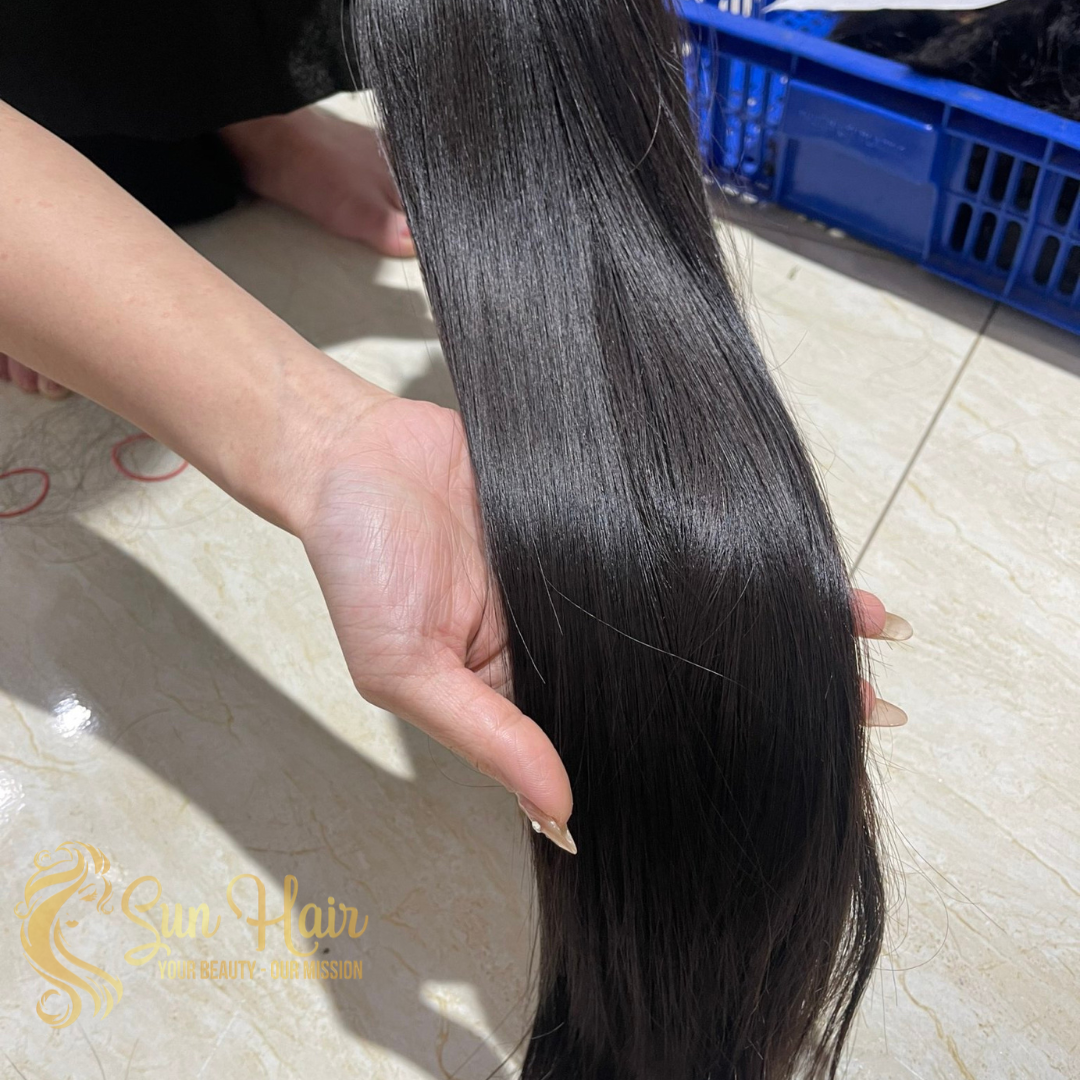 Top Best Selling One-donor Raw Hair Unprocessed Full Cuticle Aligned Vietnamese Human Hair High Quality