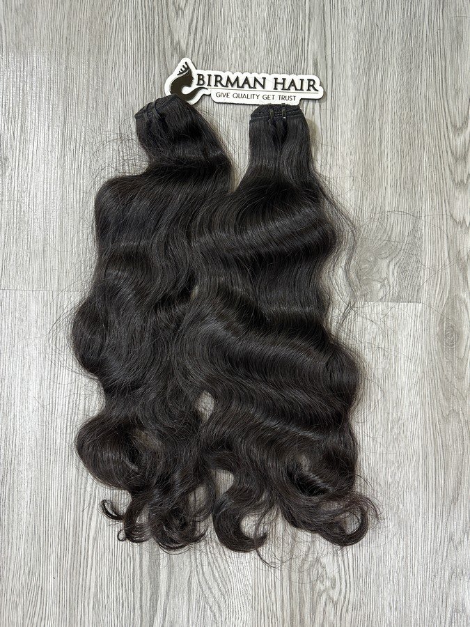 Black Weft Hair Extensions Human Hair Weft Sewing Machine Double Drawn Cuticle Aligned Hair Weft Ombre Extensions