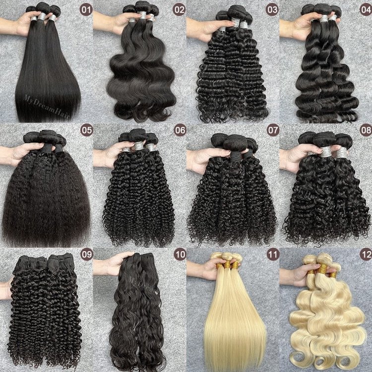 Wholesale Raw hair Bundles Human Hair bulk Brazilian Unprocessed Cuticle Aligned Virgin Remy Human Hair Extension
