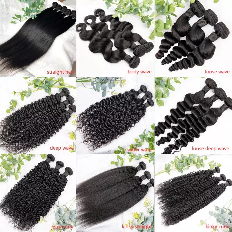 Wholesale Brazilian hair extensions virgin water wave human hair bundles 100% mink 40 inch unprocessed human hair