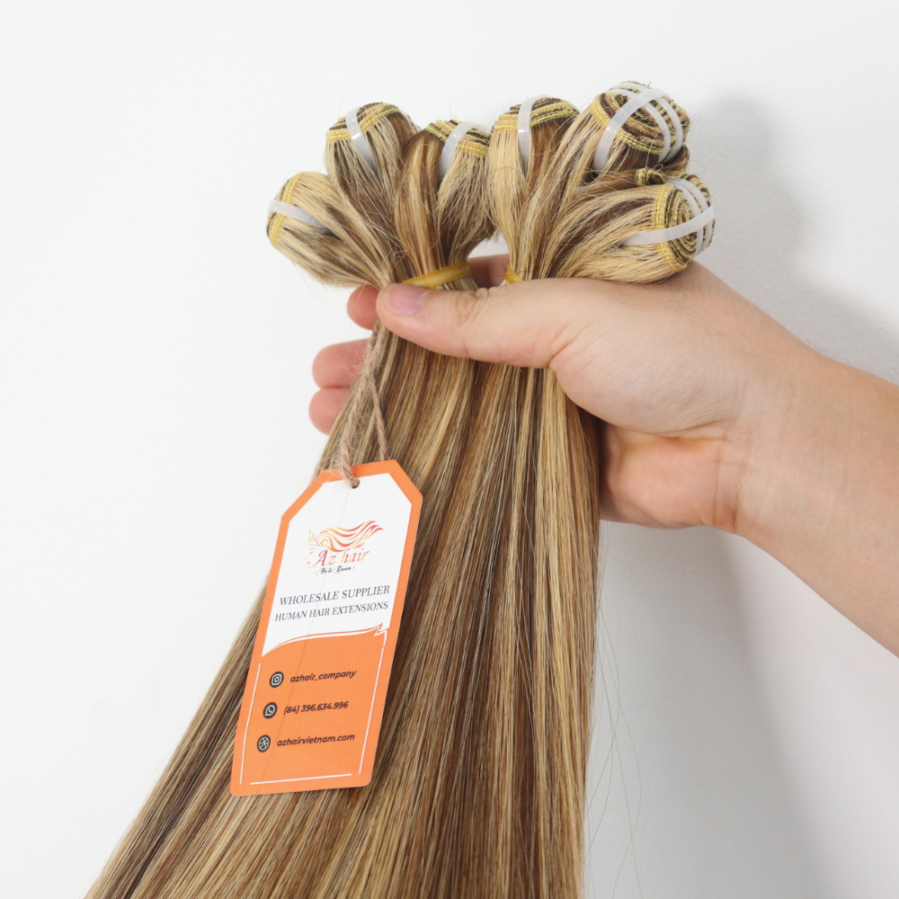 Hot Highlight Color Hair Weave Bundles Length From 6-34 Inches 100% Raw Hair Extensions Wholesale Price