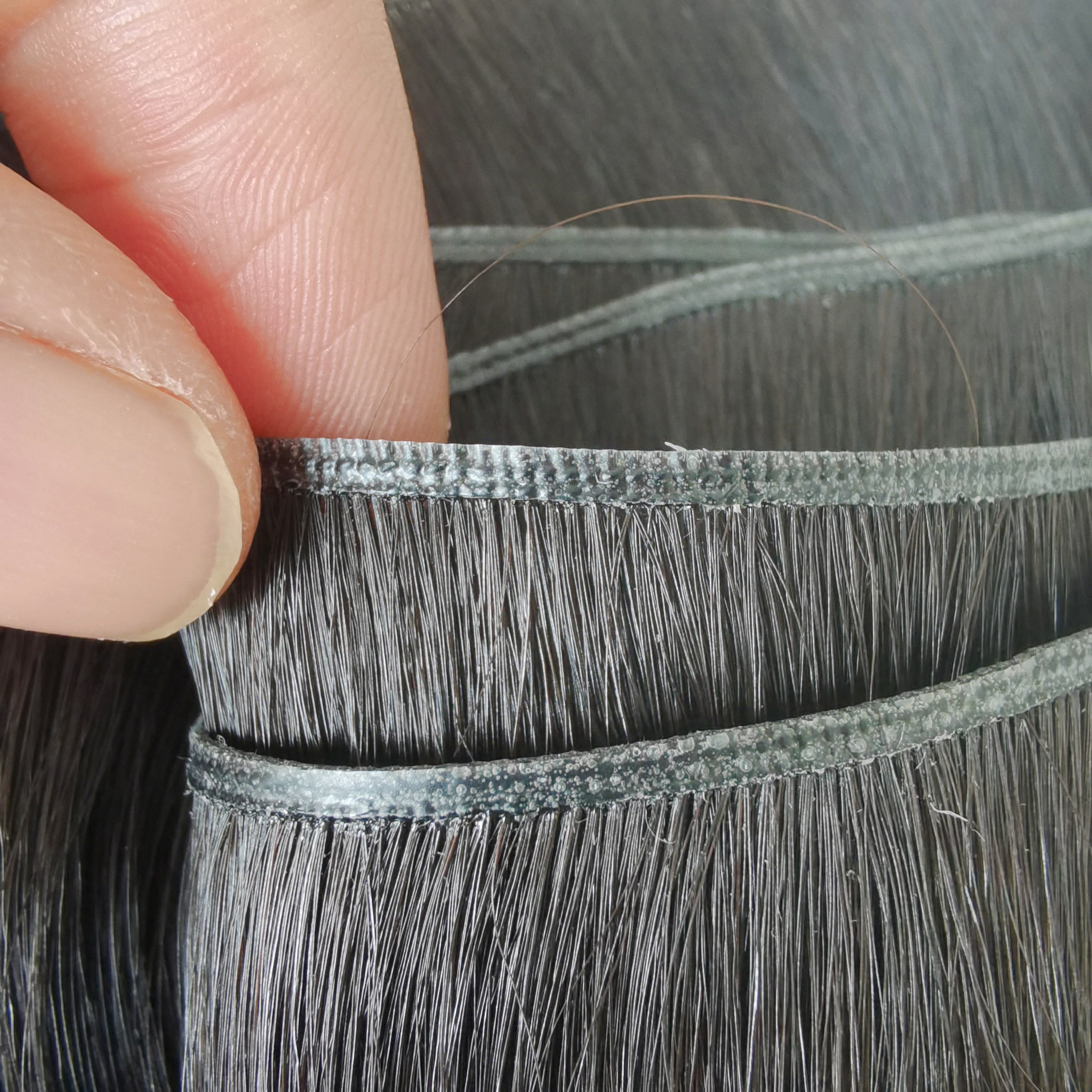 Genius Weft 100G/pc 100% Cuticle Aligned hair Natural Straight Invisible Human Hair Extensions High Quality Russian Hair Bundles
