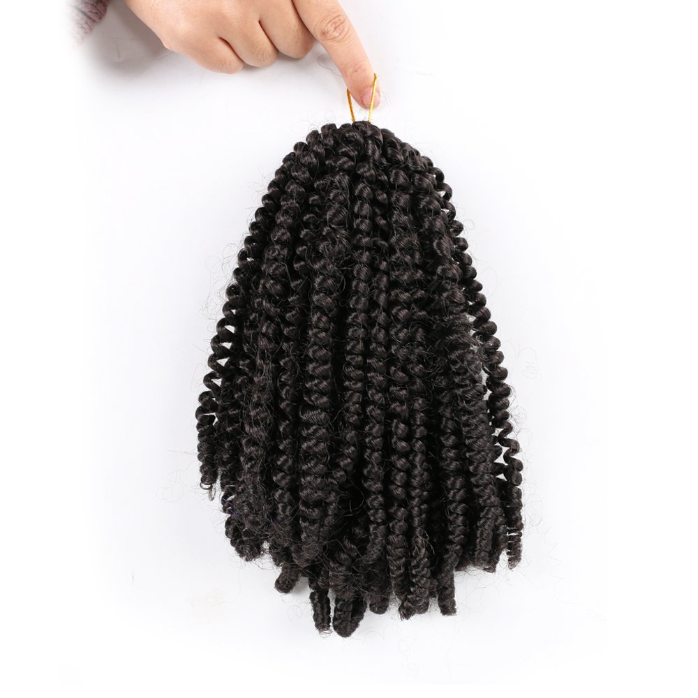 Spring Twist Hair Crochet Braids Fluffy Spring Twist hair For Black Women Synthetic Bomb Spring Twist Braiding Hair Extensions