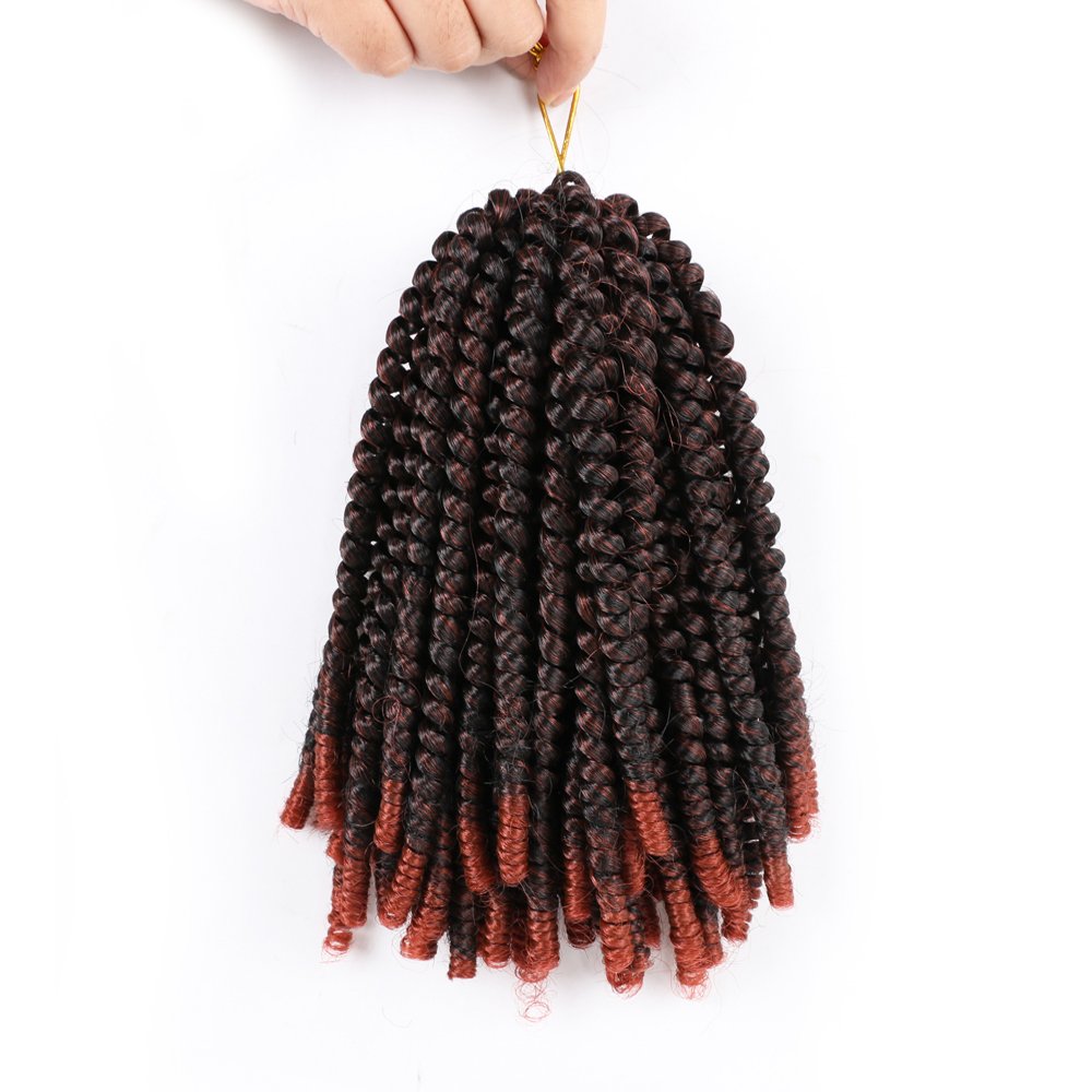 Spring Twist Hair Crochet Braids Fluffy Spring Twist hair For Black Women Synthetic Bomb Spring Twist Braiding Hair Extensions
