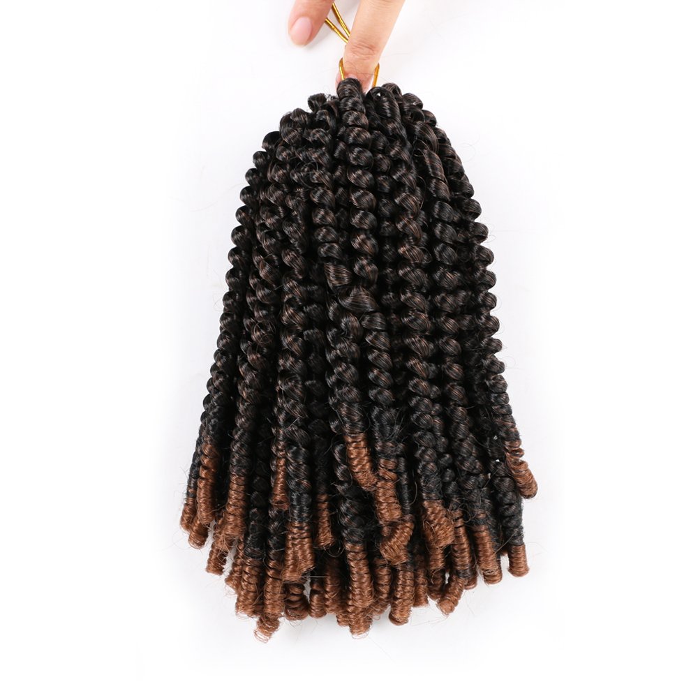 Spring Twist Hair Crochet Braids Fluffy Spring Twist hair For Black Women Synthetic Bomb Spring Twist Braiding Hair Extensions