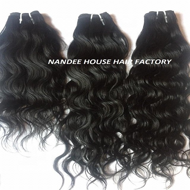 Indian Vendor Wholesale Cuticle Aligned Human Hair Natural Straight Curly Wavy Texture Soft Shiny Tape Braiding Bundle Available