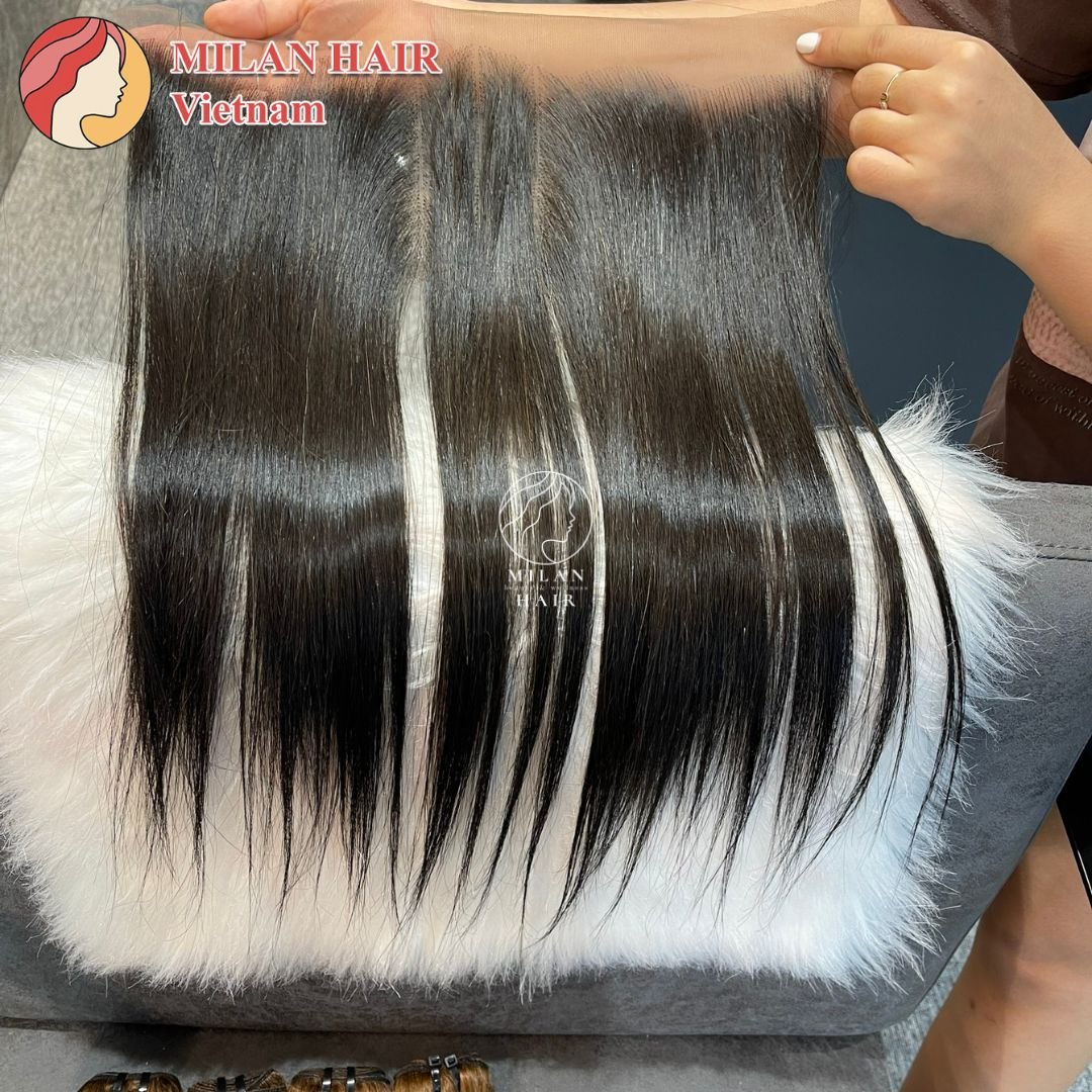 Hot Selling Straight Silky Hair Raw Weft Double Drawn Vietnamese Hair Cuticle Aligned Machine Double Weft Human Hair Extensions