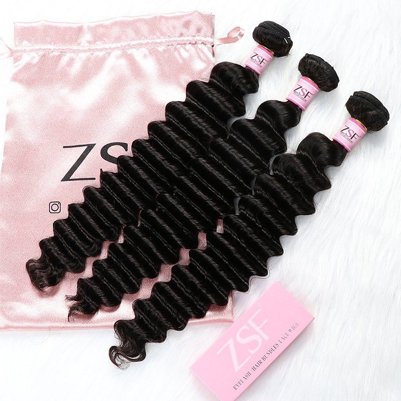 ZSF Hair Cheap Wholesale High Quality 10A Mink Brazilian Raw Unprocessed Human Virgin Hair Bundle, Luxury Hair Extension Vendor