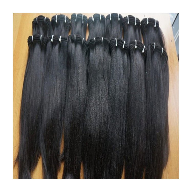 Super Double Drawn Brazilian Virgin Human Hair Bone Straight Vietnam Human Hair Extension Bundle Hair Vendors Wholesale
