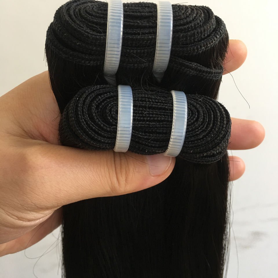 Super Double Drawn Brazilian Virgin Human Hair Bone Straight Vietnam Human Hair Extension Bundle Hair Vendors Wholesale