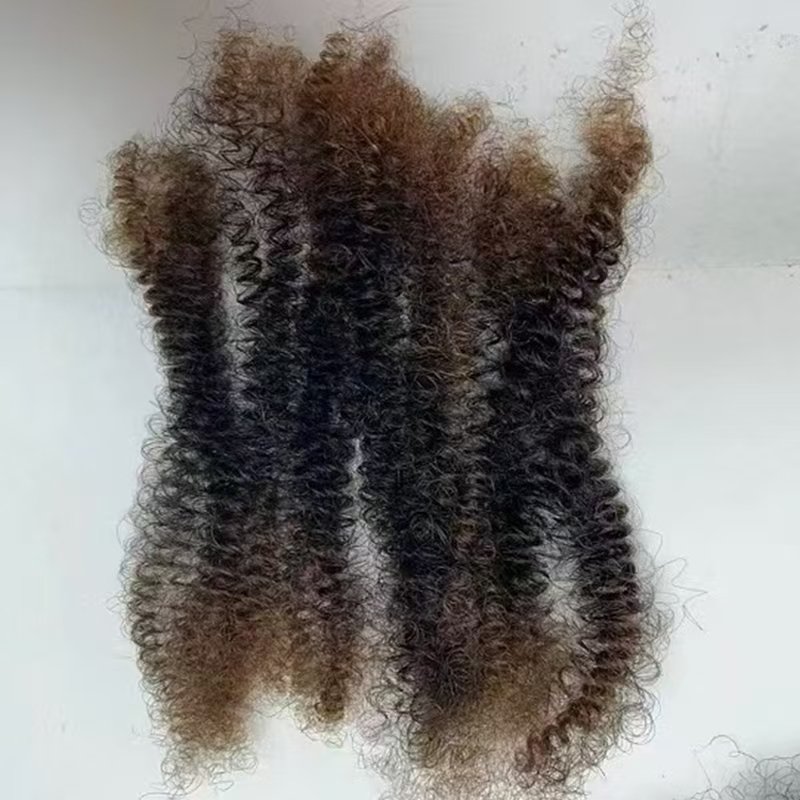 Wholesale European kinky Hair Extensions Remy Virgin Hair without boho braids Double Weft Bulk Purchase