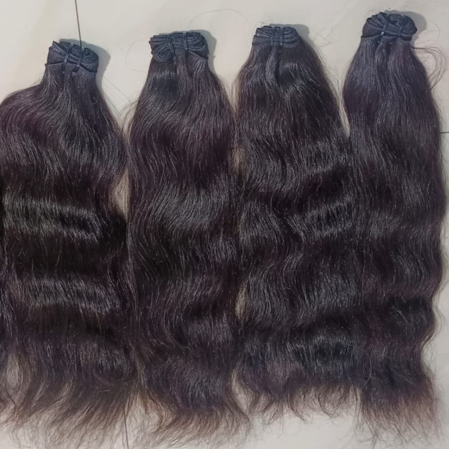 Top Grade Indian Virgin Human Hair Extensions Customized Double Weft I-tip Hair All Colors Light Bright Body Wave Water Wave
