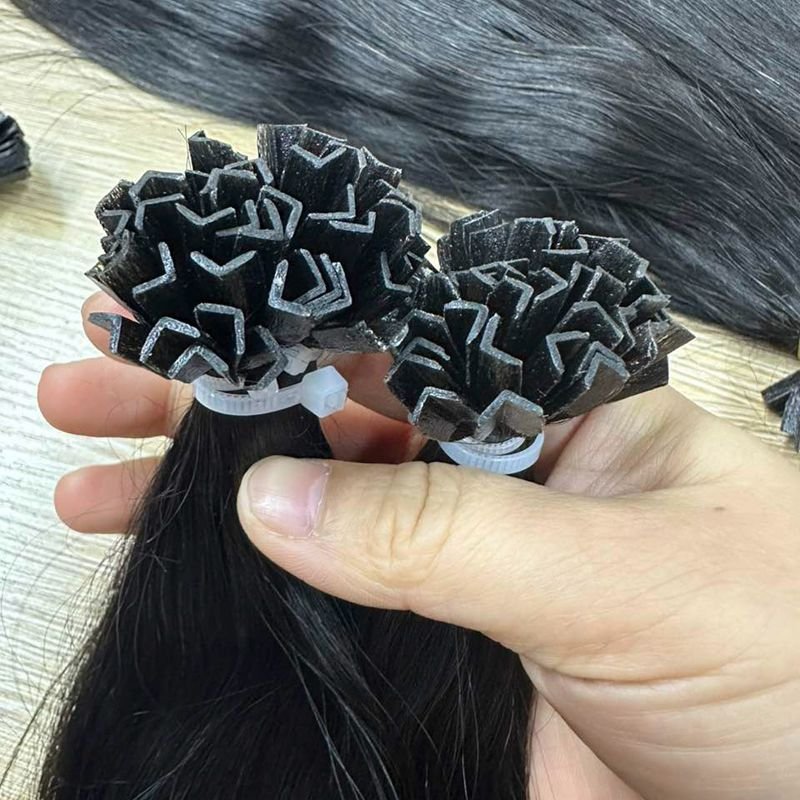 k tip hair extensions human hair extensions wholesale silky straight k-tip hair extensions