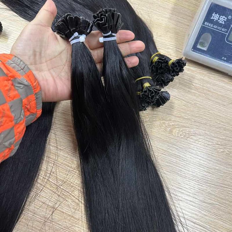 k tip hair extensions human hair extensions wholesale silky straight k-tip hair extensions