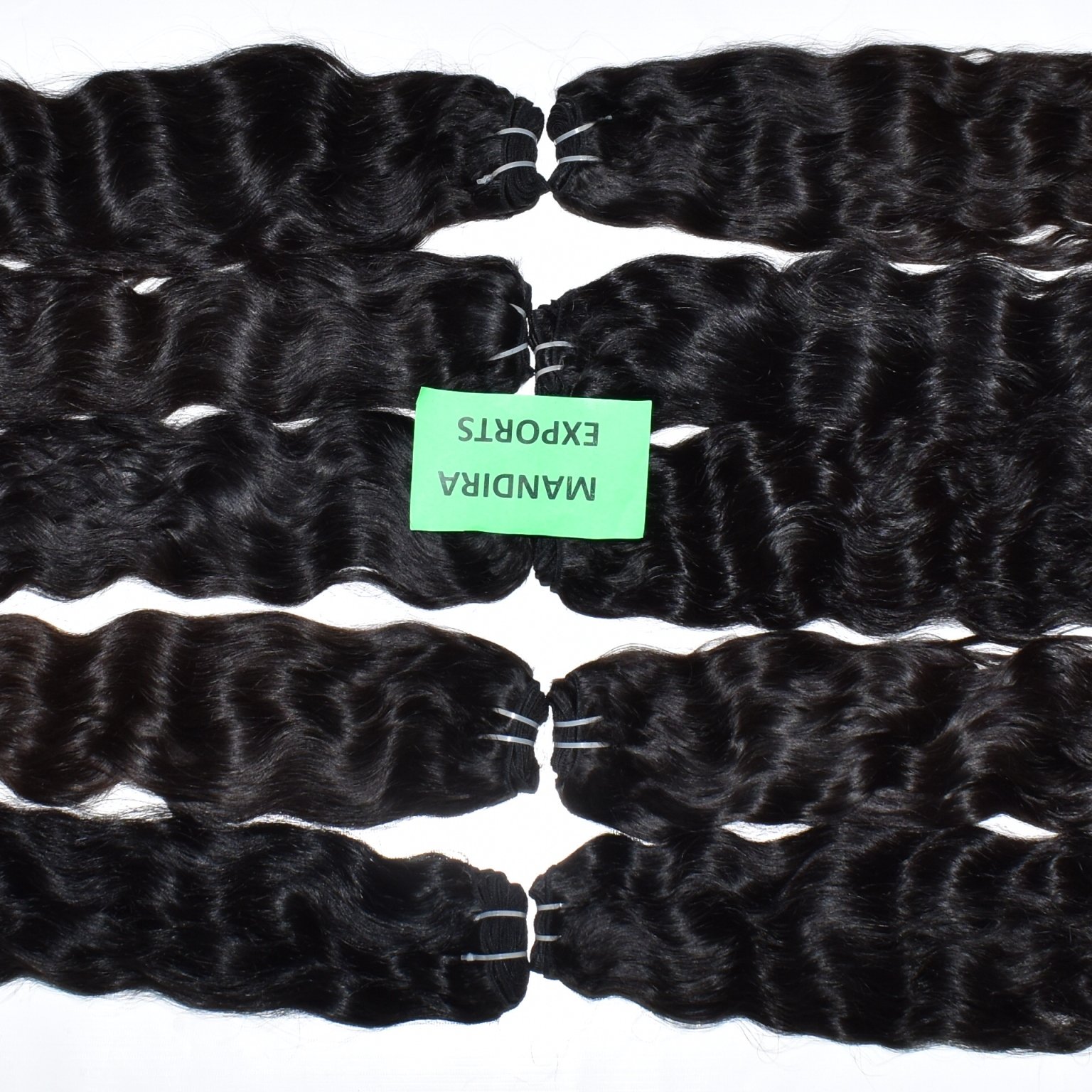 100% Cheap raw natural none chemical processing vendor natural bundles wavy south indian temple Human Hair Extensions