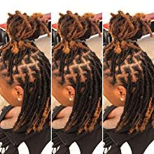 Reggae Human Dreadlocks Soft Twist Braiding Crochet Handmade Afro Kinky Dread Locs Hair Extension 0.4CM for African wig