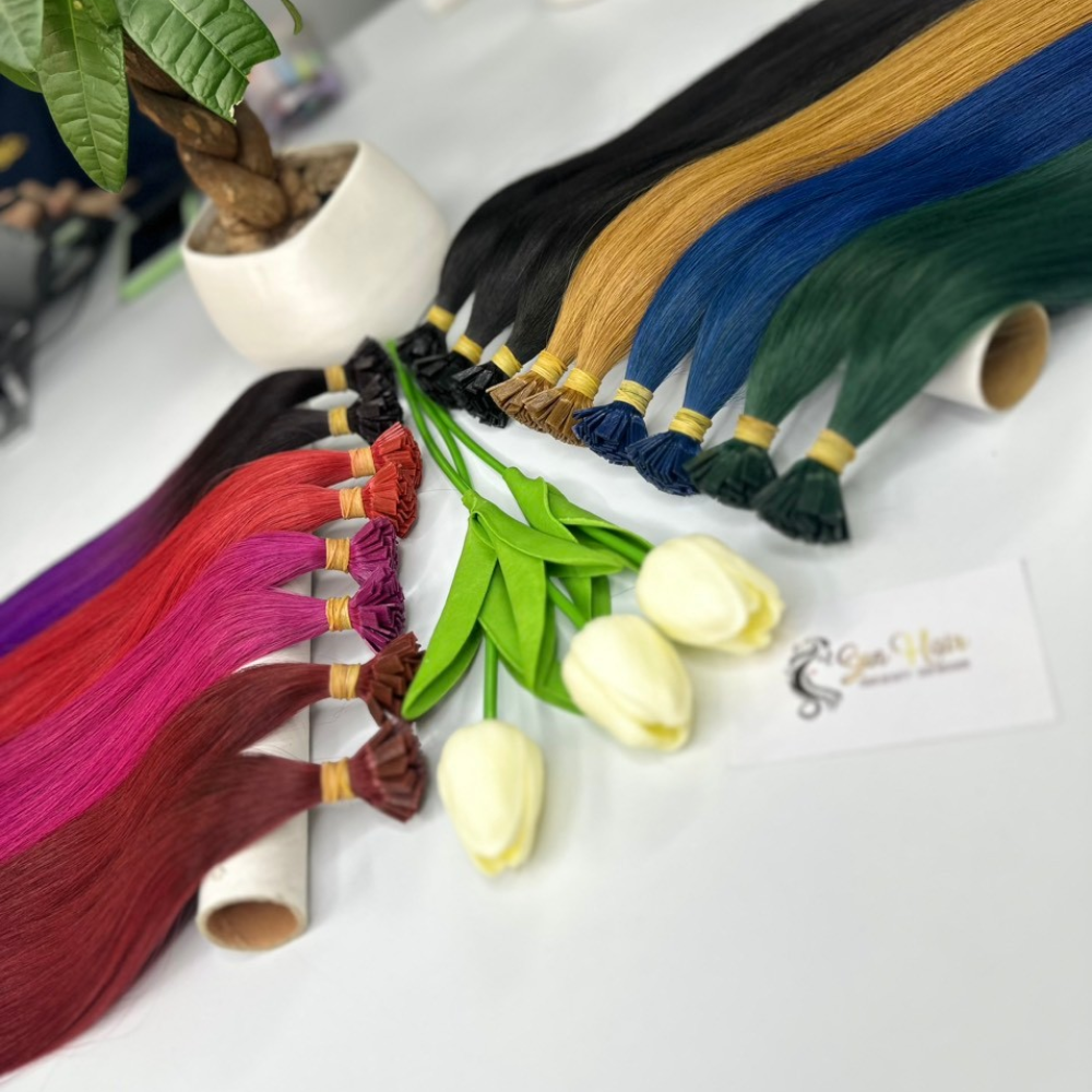 100% Vietnamese Hair Extensions High Quality Best Selling Product I-tip Hair Extension Wholesale
