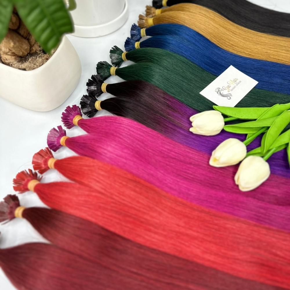 100% Vietnamese Hair Extensions High Quality Best Selling Product I-tip Hair Extension Wholesale