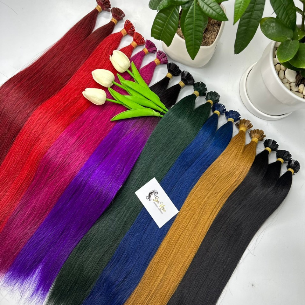 100% Vietnamese Hair Extensions High Quality Best Selling Product I-tip Hair Extension Wholesale