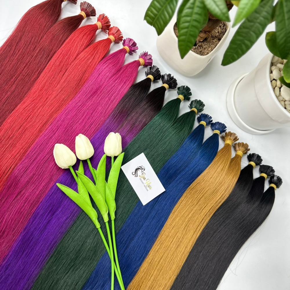 100% Vietnamese Hair Extensions High Quality Best Selling Product I-tip Hair Extension Wholesale