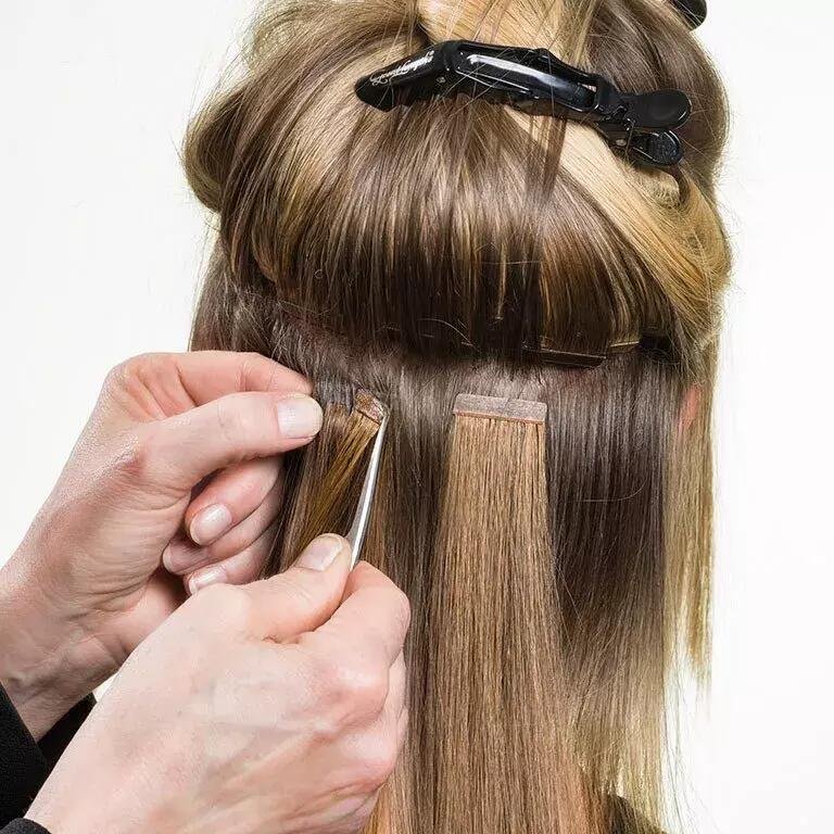 One Donor Russian Remy Virgin Human Hair Double Drawn 13A Balayage Blonde 2 Mm Thin Tape Hair Extension