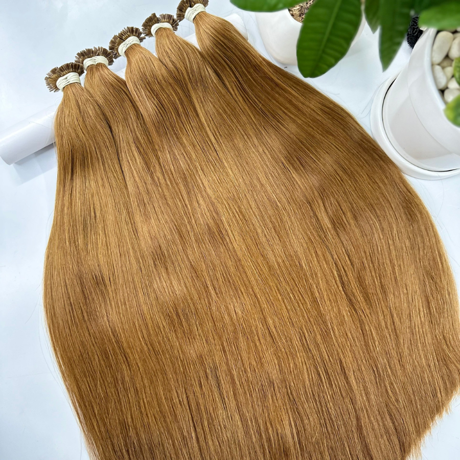 Wholesale 100% Real Human Hair Extensions Natural SDD with Many Colors Keratin Flat Tip Wig from Sun Hair Company
