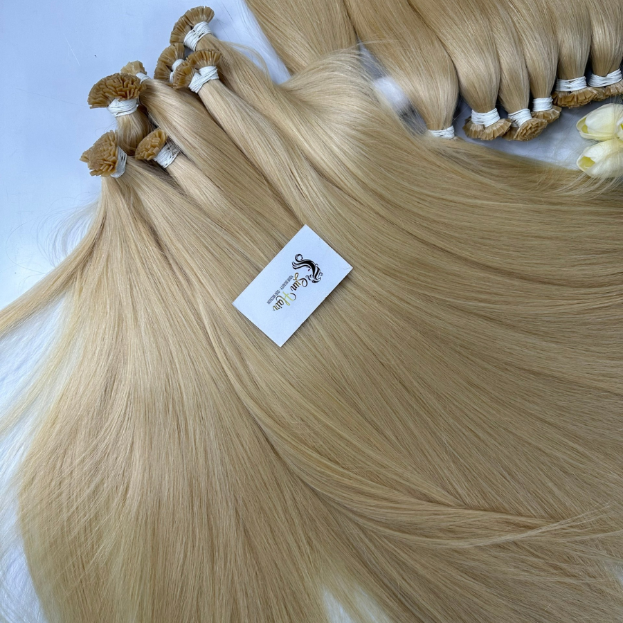 Wholesale 100% Real Human Hair Extensions Natural SDD with Many Colors Keratin Flat Tip Wig from Sun Hair Company