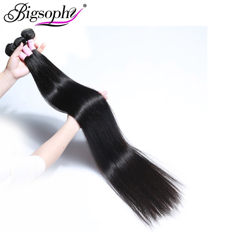 Bundle hair vendors brazilian human hair 28 30 32 34 36 40 inches virgin bone straight human hair products for black women