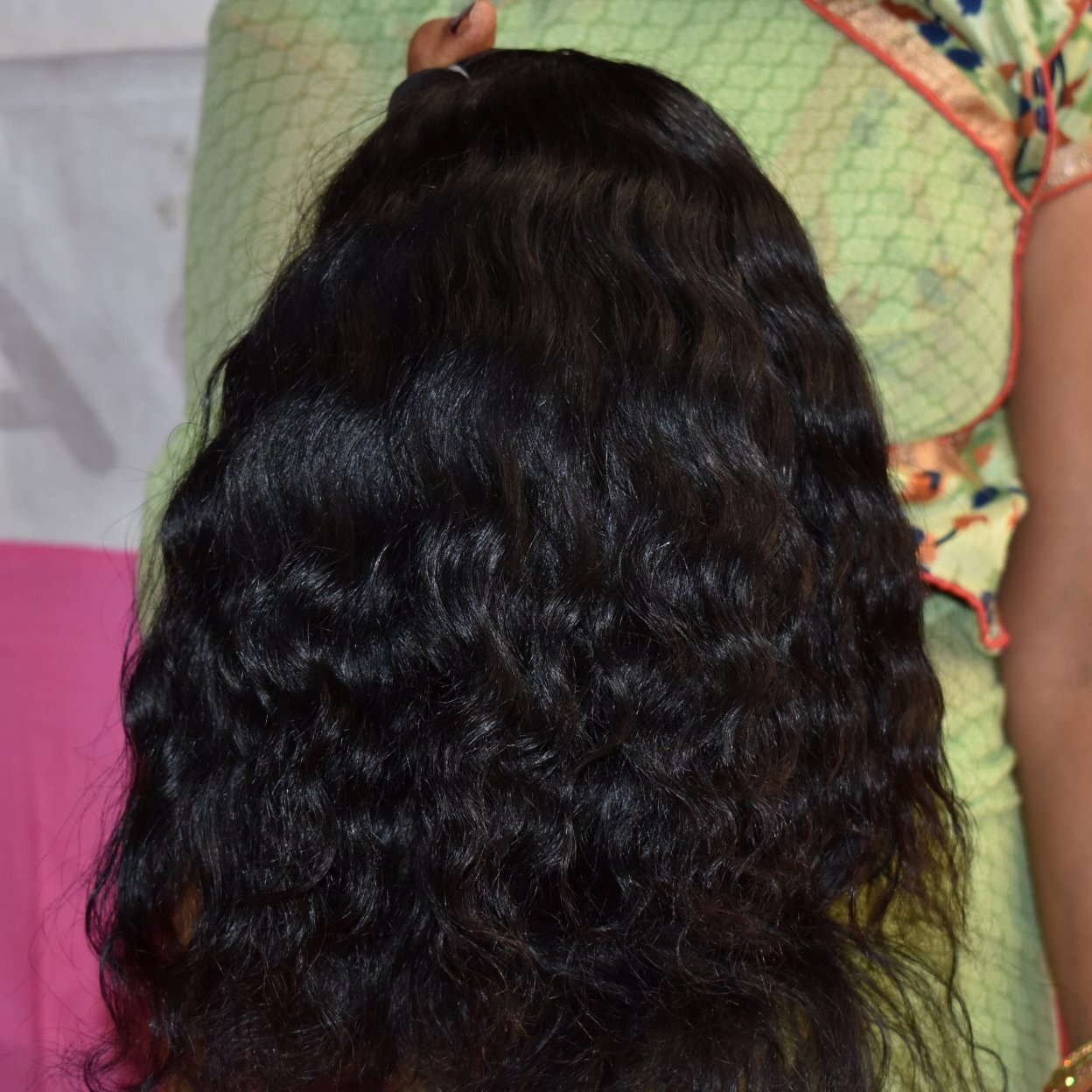 Wholesale Cuticle Aligned Curly 100% Indian Raw Hair Genius Weft Lace Front Wigs Deep Wave Human Hair Extension
