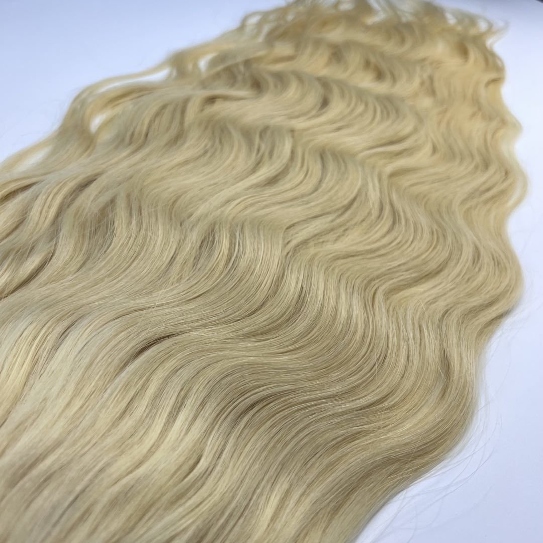 Hair Factories Virgin Bundles in Bulk Feather Weft Hair Extension in China 100% Natural 1 Piece Brazilian Hair