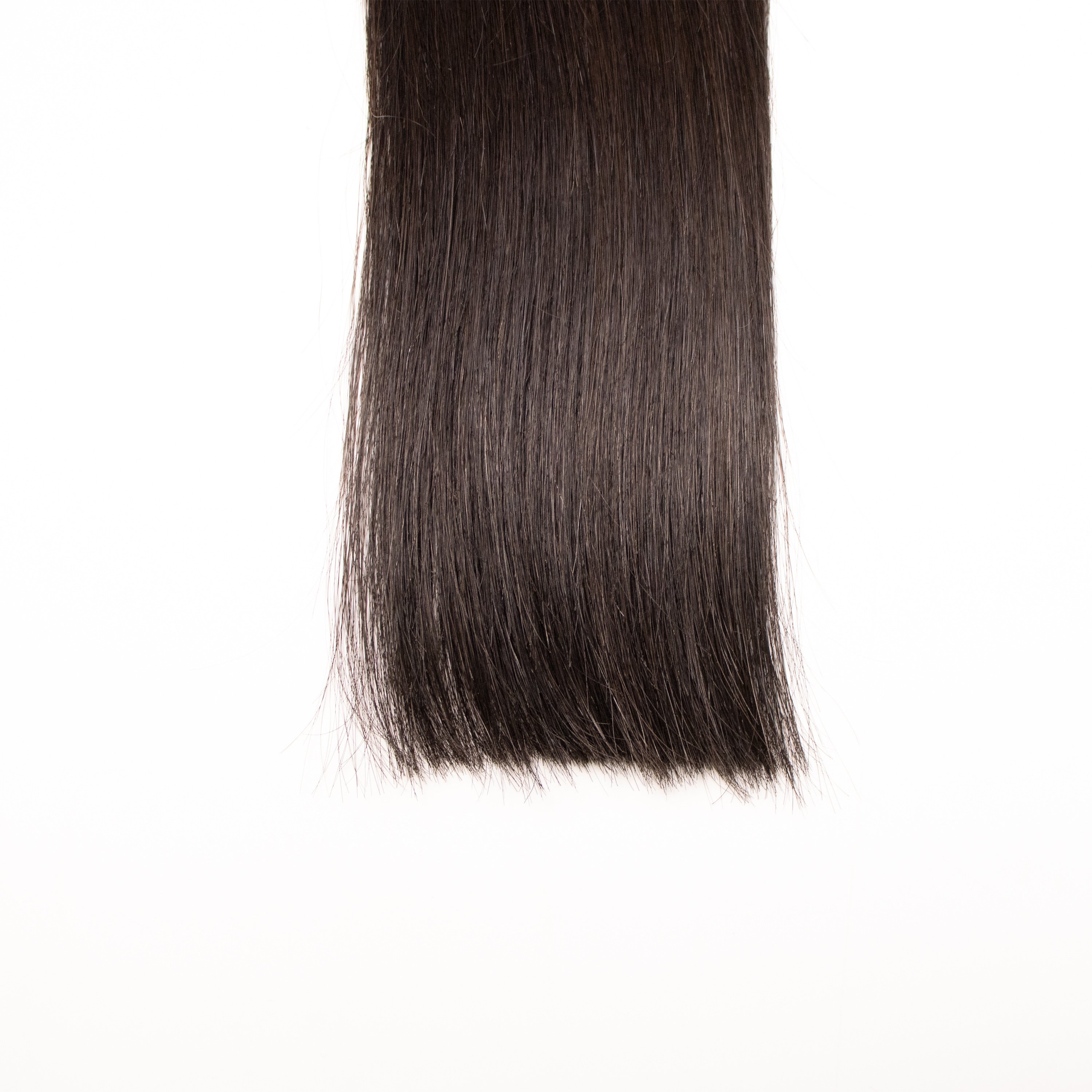 HOHO Machine Weft Human Hair Extensions Bundles Natural Color Virgin Human Hair Bundles Cuticle Aligned Double Weft Extensions