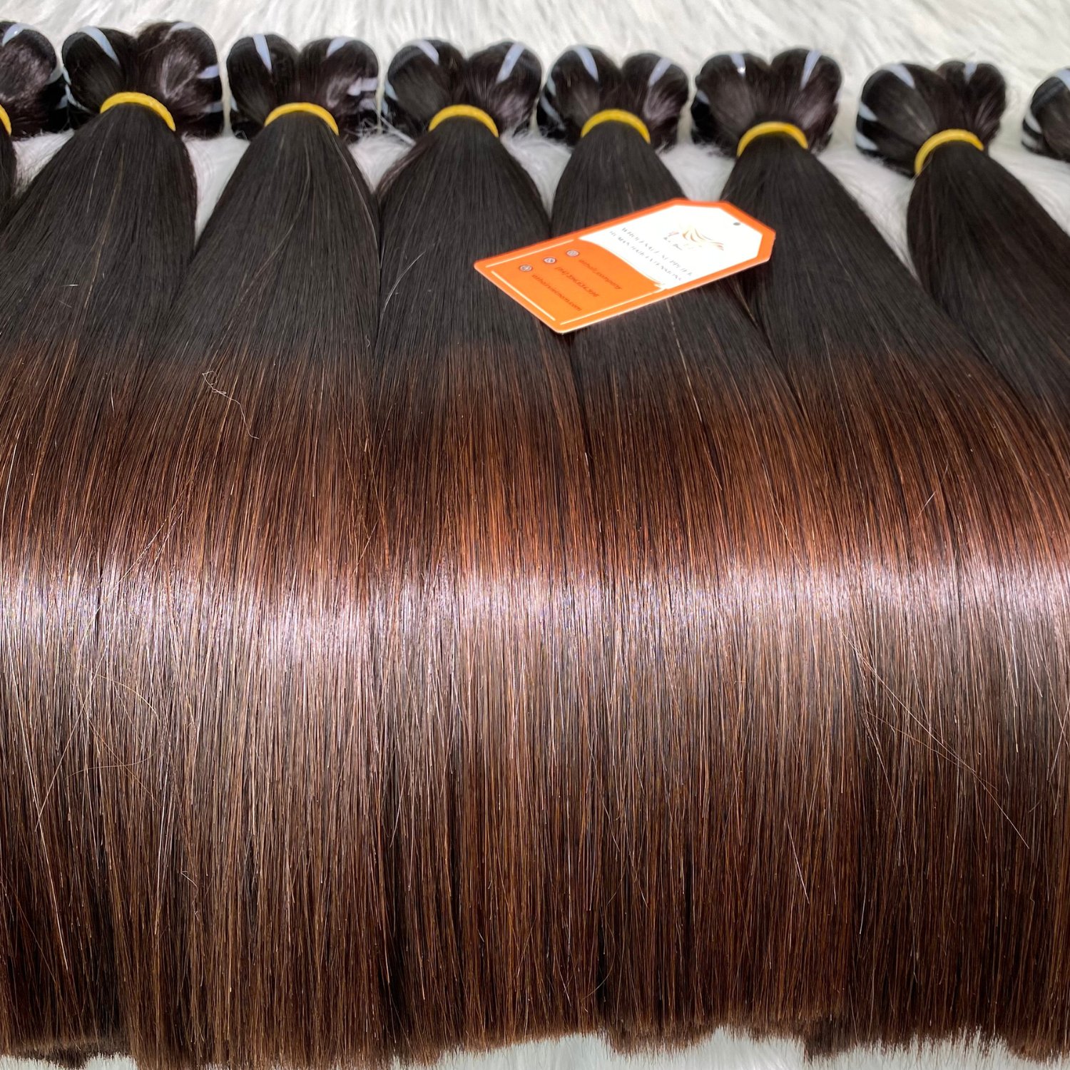 Best Quality Human Hair 100% Raw Pure Vietnamese, Best Bone Straight Bundle Super Shine And Silky Hair Extensions