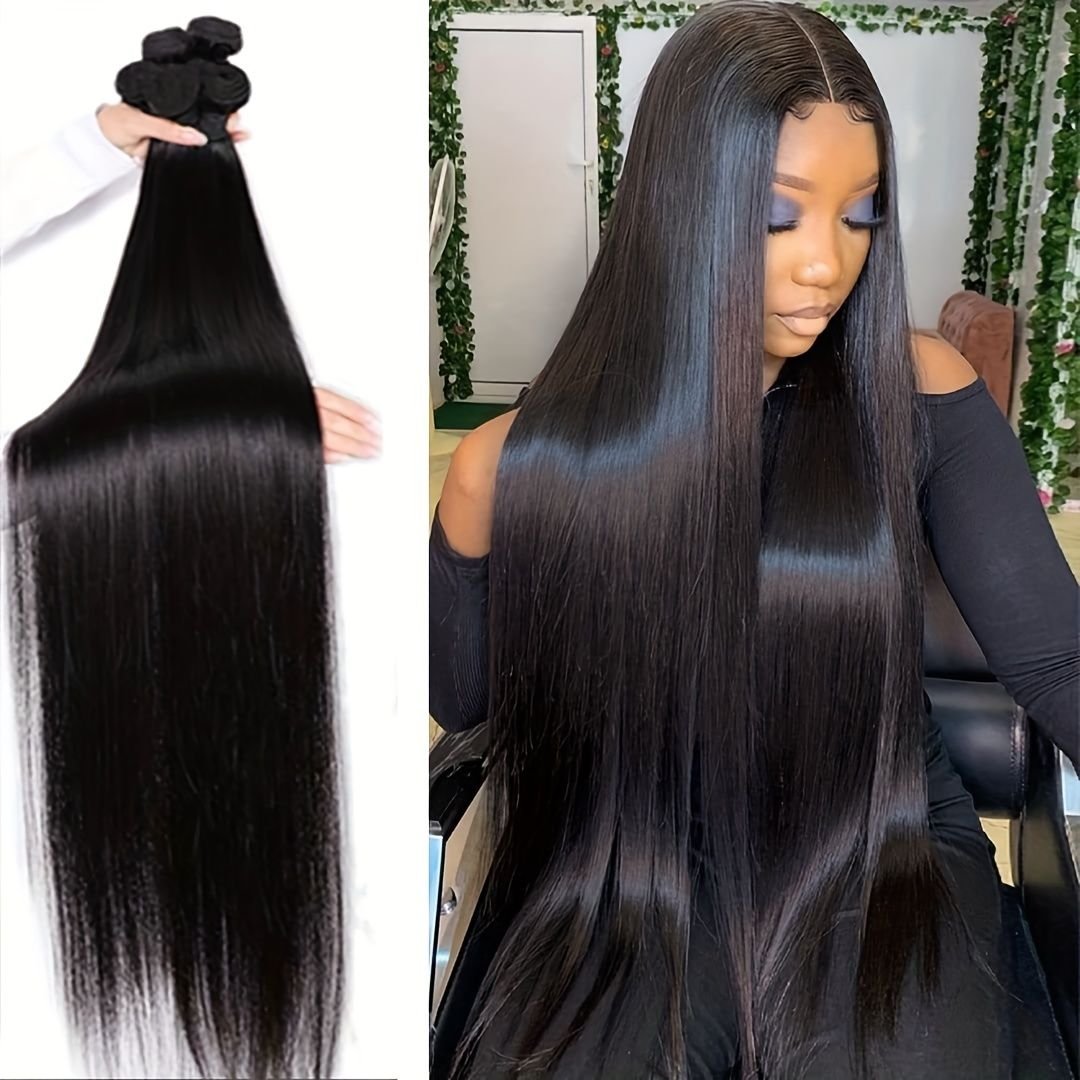 32 34 36 38 40 Inch Raw Indian Straight Hair Weave, Peruvian 100% Human Hair Extensions, Bundles Xuchang Fuxin Natural Hair