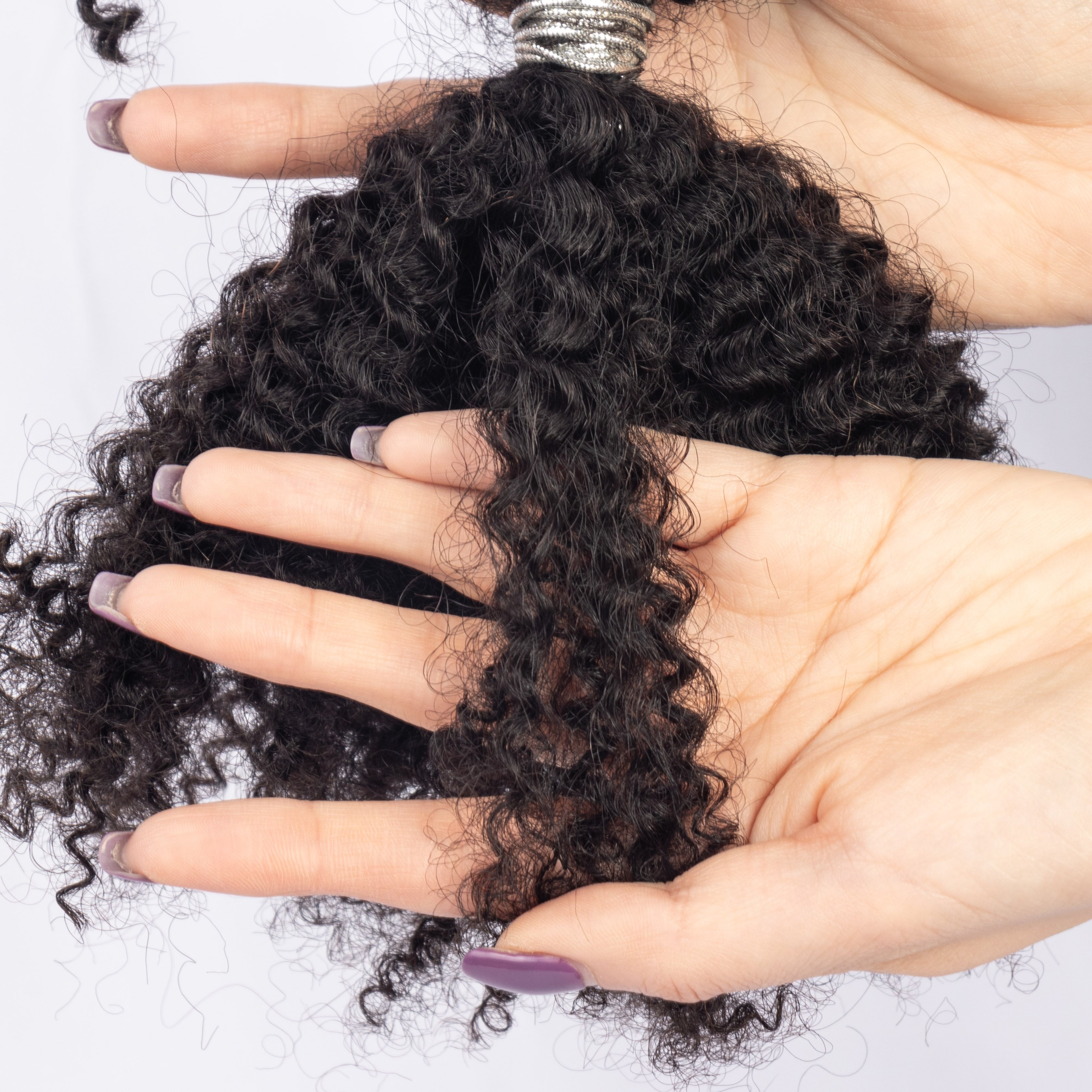 Hot Selling High Quality 8-28 Inches 4B4C 100% Human Virgin Hair For Braiding No Weft
