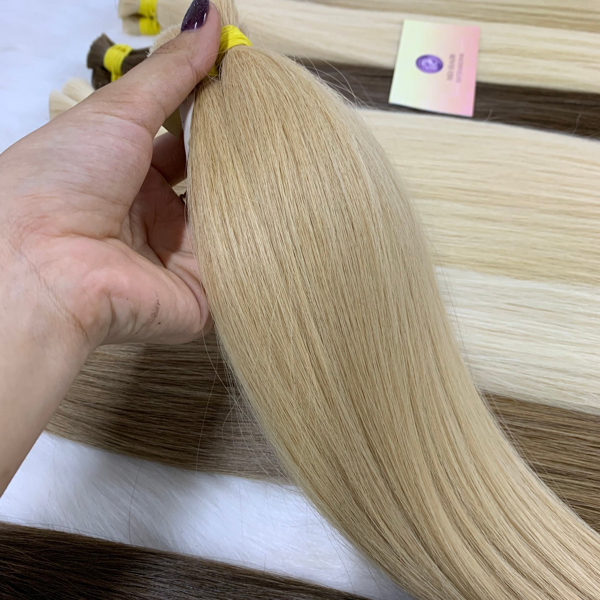 Luxury 100%Vietnamese Raw Virgin Remy Hair Extensions Wholesale Virgin Vietnamese Hair Extensions Bulk Hair Extensions