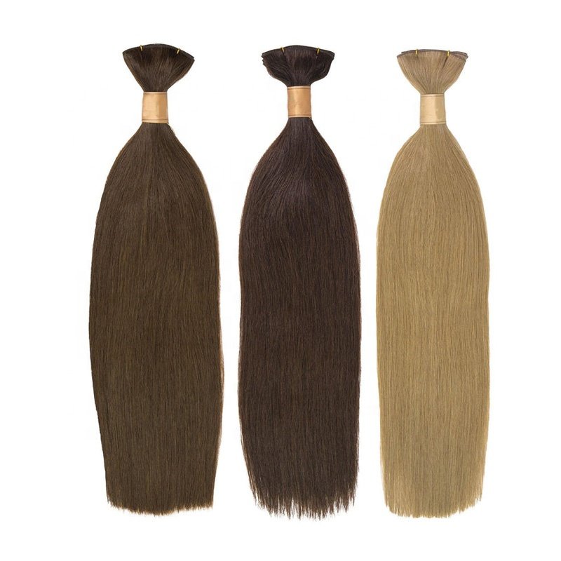 Popular New Design Incredible Micro Thin Weft 100% Human Hair Extensions Invisible Seamless Genius Weft Hair