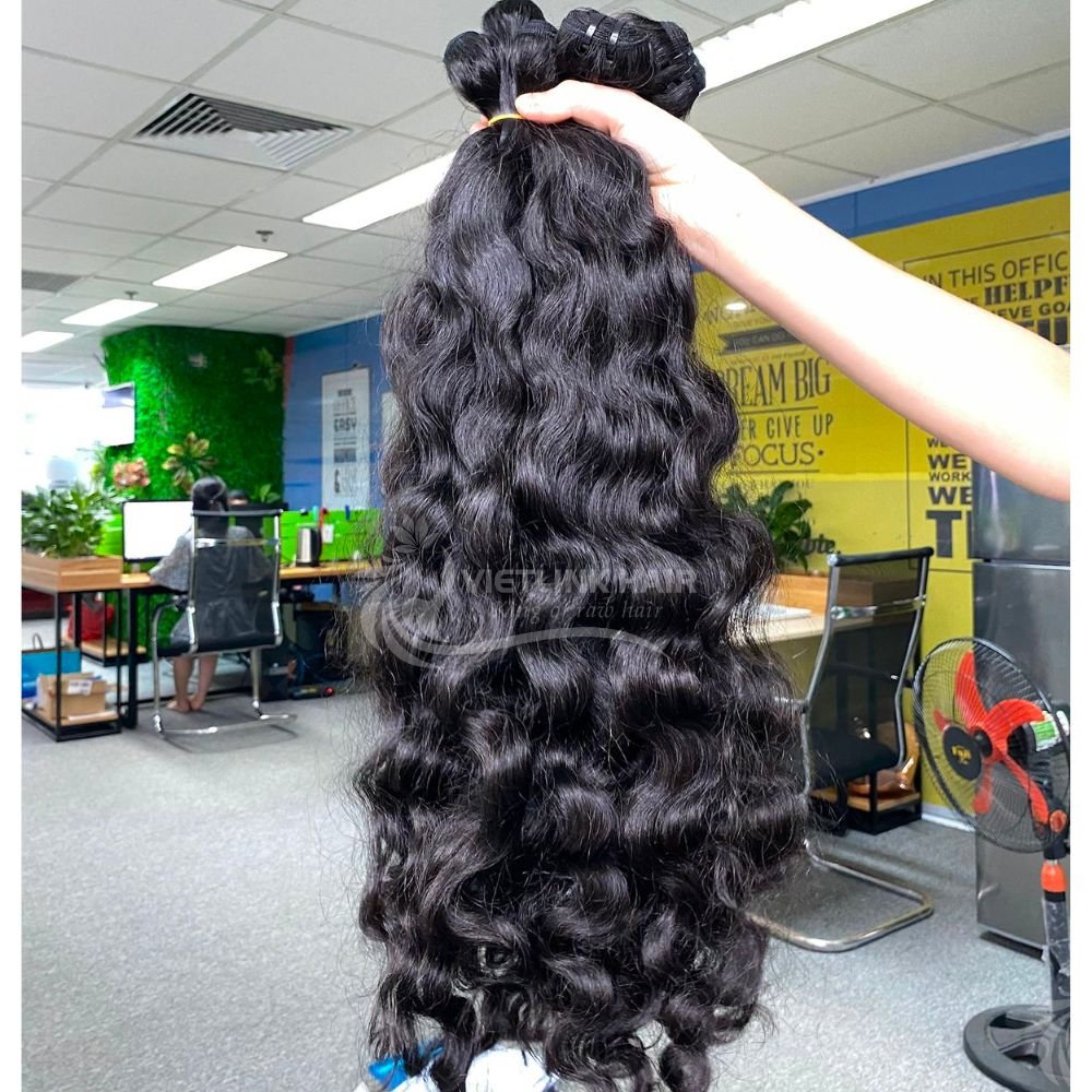 New Arrival Cambodian Human Hair Weft For Black Women Cambodian Loose Deep Wavy Curly Human Hair From Vietlink Hair