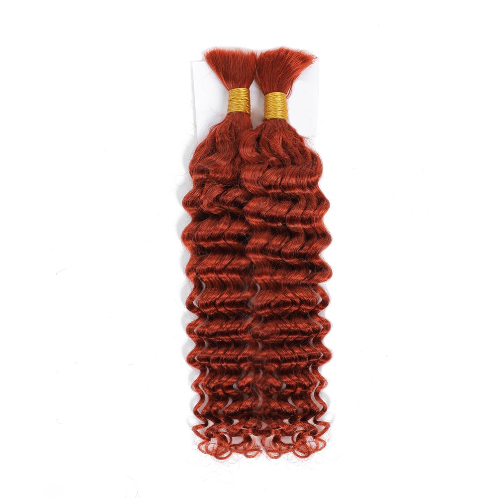 Afro Kinky Bulk Human Hair For Braids No Weft Jerry Curl Human Hair Bundles For Braiding Kinky Curly Deep Wave Water Wave