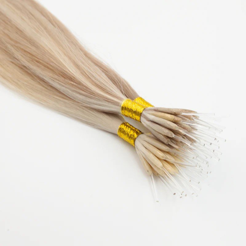 Wholesale Flat Tip Keratin Human Hair Extensions Pre-bonded I-tip Hair Extensions Burmese Raw Human Hair