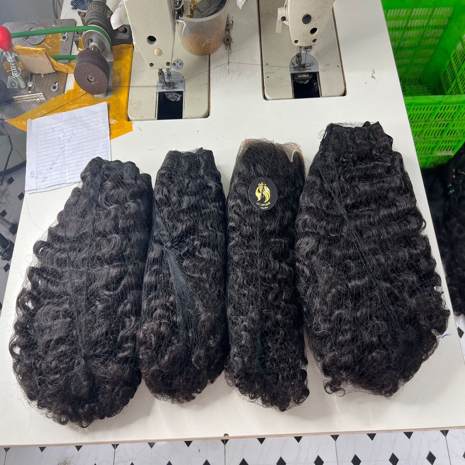 Unprocessed Virgin Raw Human Hair Extensions, Raw Burmese Curly Cambodian Hair Bundles Vendor, Raw Cambodian Hair Vendors