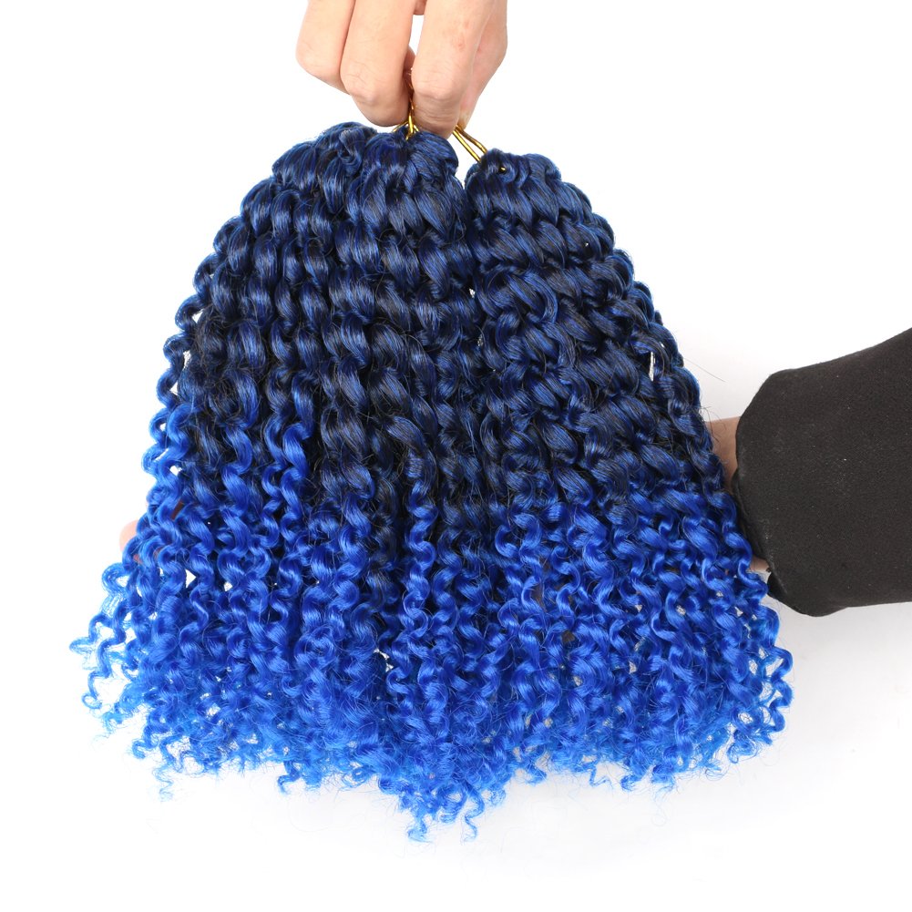 Wholesale Short Marly bob Crochet Hair ombre burgundy Twist Hair Kinky Curly Crochet braiding Hair for Black Women
