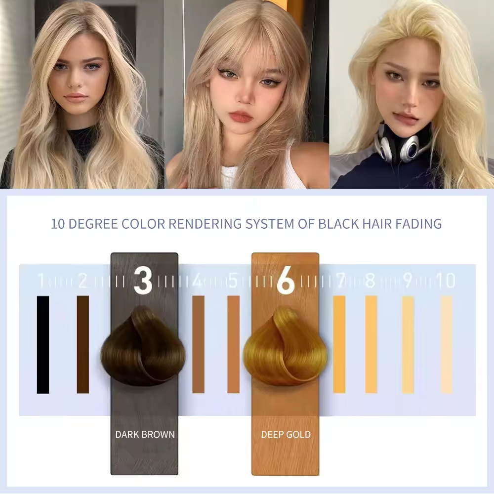 Special Counter Carbon hair Bleach Fair Trade Hair Extension