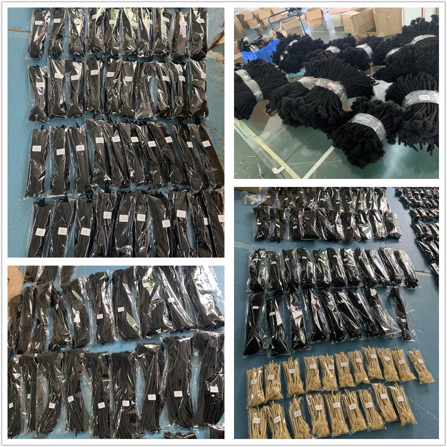 HOHO DREADS cheveux naturels rastafari braiding hair extensions rasta crochet dreads braiding rasta hair human hair extensions