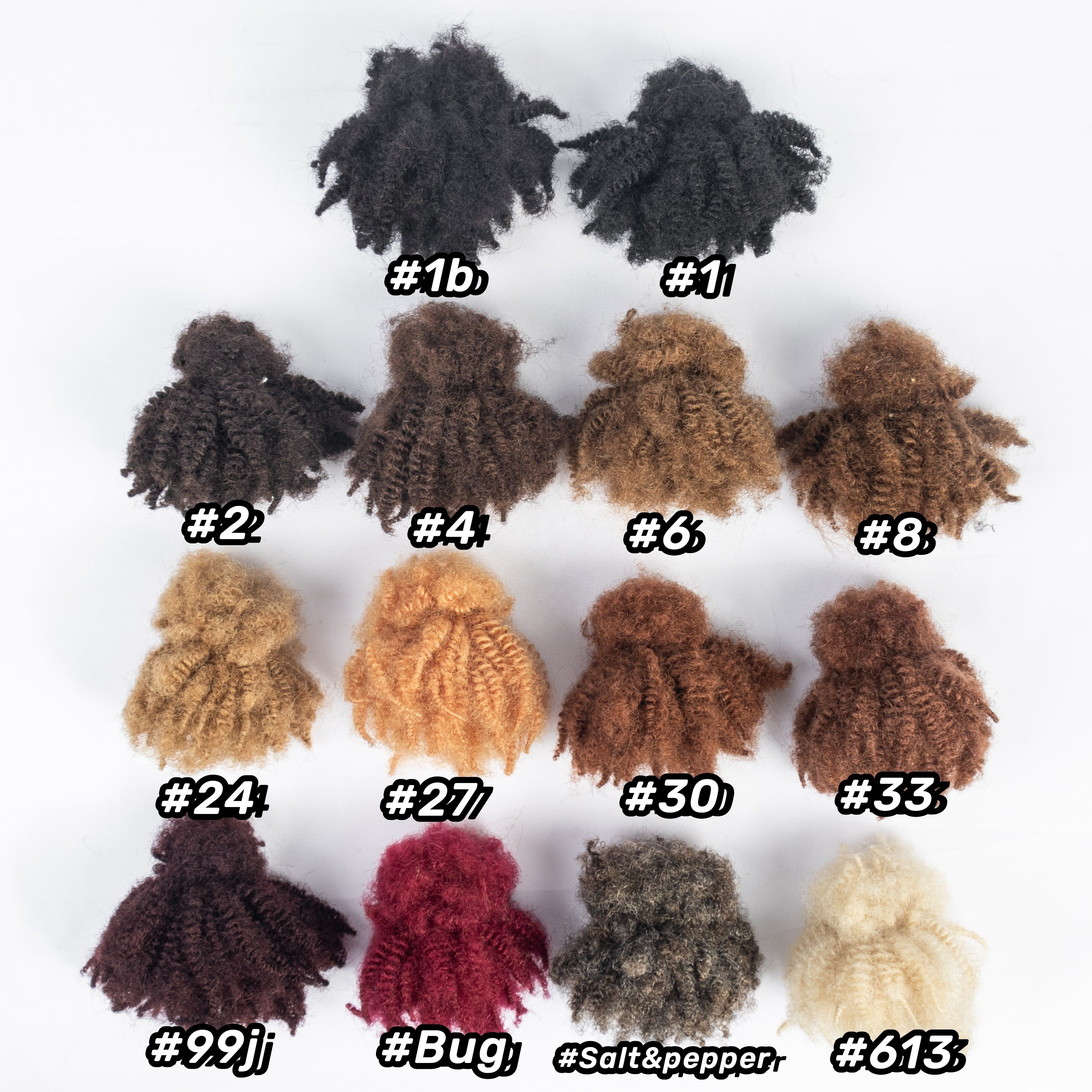 Hot Selling High Quality Factory Price 100% Unprocessed Human Bulk Hair Afro Kinky Curly For Braiding